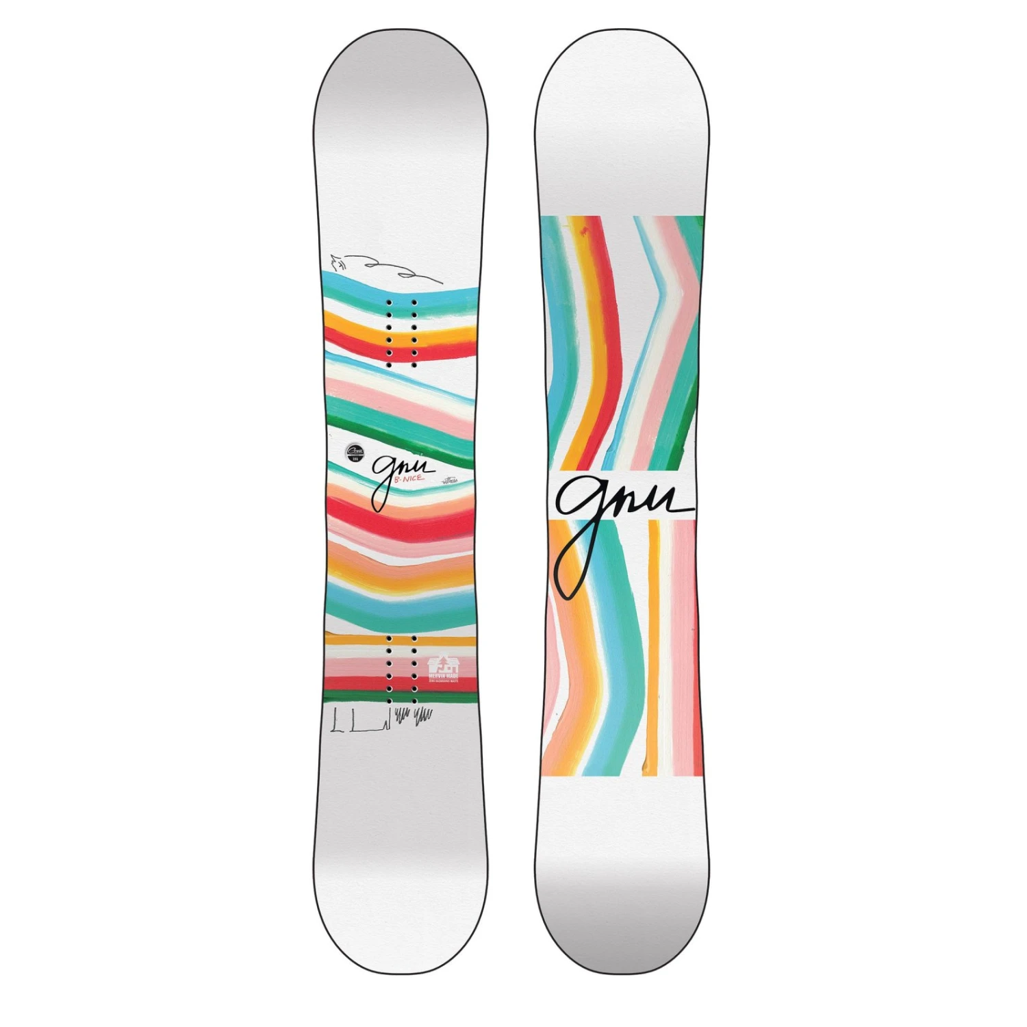 Gnu B Nice Snowboard 2023 1 Gnu B Nice Snowboard 2023