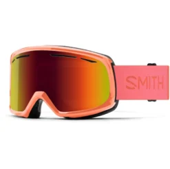 Smith Drift Goggles 2023 -Ski Doo Store Drift CoralRed SolX