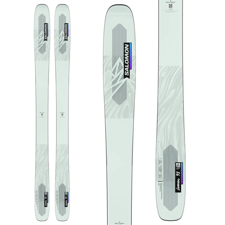 Salomon QST Lumen 98 Skis 2023 1 Salomon QST Lumen 98 Skis 2023
