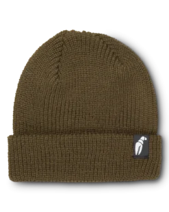 Crab Grab Claw Label Cuff Beanie -Ski Doo Store fa20 crab grab snowboard beanies claw label brown