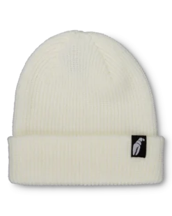 Crab Grab Claw Label Cuff Beanie -Ski Doo Store fa20 crab grab snowboard beanies claw label white