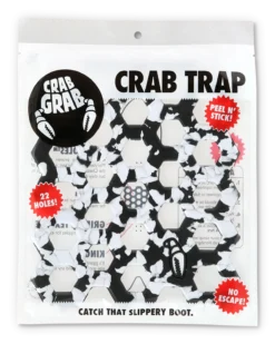 Crab Grab Crab Trap -Ski Doo Store fa20 crab grab snowboard traction crab trap black white swirl pkg front