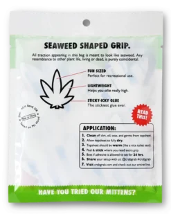Crab Grab Mini SeaWeed Stomp Pad -Ski Doo Store fa20 crab grab snowboard traction mini seaweed pkg back