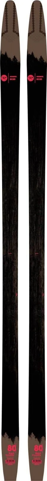 Rossignol BC 80 Positrack Skis + BC Auto Bindings 2022